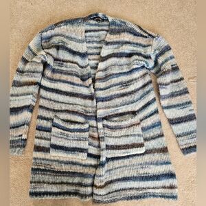 CHARLIE B Multicolor Striped Cardigan